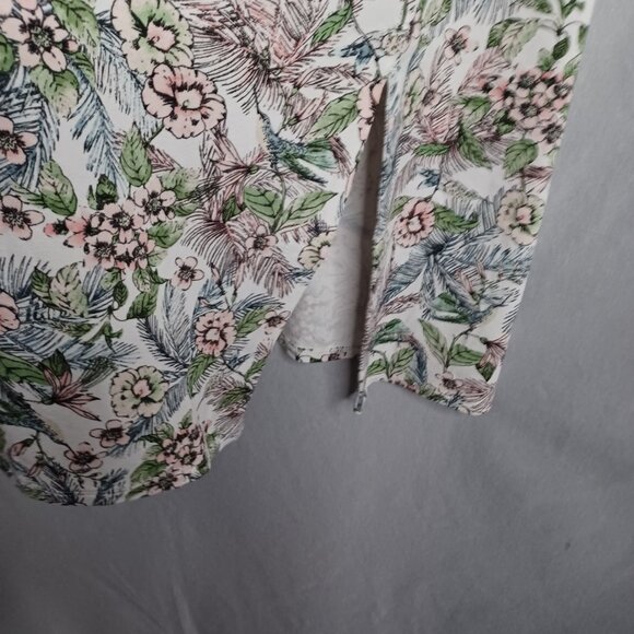 J.Jill Maxi Dress Women's XLarge Petite Floral Wearever Sleeveless Classic Long - Picture 5 of 9